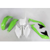 Kit plastiques UFO couleur origine 16 vert/noir/blanc Kawasaki KX450F