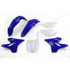 Kit plastiques UFO couleur origine bleu/blanc Yamaha YZ125/250 