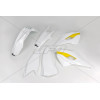 Kit plastiques UFO couleur origine 15 blanc/jaune Husqvarna 