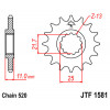 Pignon JT SPROCKETS 16 dents acier pas 520 type 1581