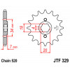 Pignon JT SPROCKETS 14 dents acier pas 520 type 329