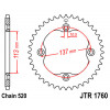 Couronne JT SPROCKETS 37 dents acier pas 520 type 1760