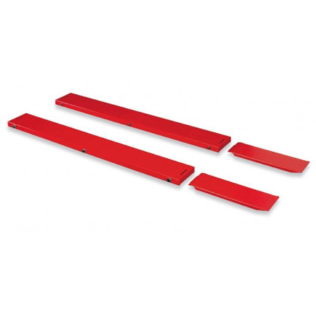 Extensions latérales BIKE LIFT standard rouge 210x30cm pour MAX 504