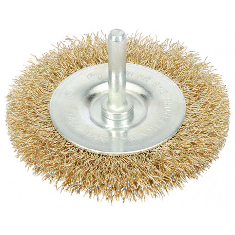 Brosse métallique à tige DRAPER Ø50mm 