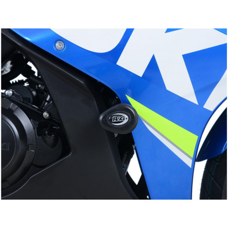 Tampons de protection R&G RACING Aero blanc (sans perçage) Suzuki GSX-R250