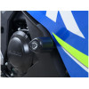 Tampons de protection R&G RACING Aero blanc (sans perçage) Suzuki GSX-R250