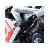 Tampons de protection R&G RACING Aero blanc Aprilia RSV-4 R