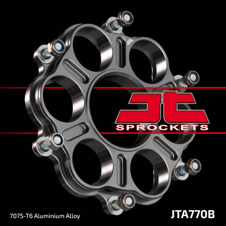 Support de couronne JT SPROCKETS 6 Silentblocs Ducati Panigale/Monster