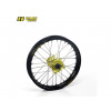 Roue arrière complète HAAN WHEELS 19x2.15x36T jante noir/moyeu jaune Suzuki RM-Z450