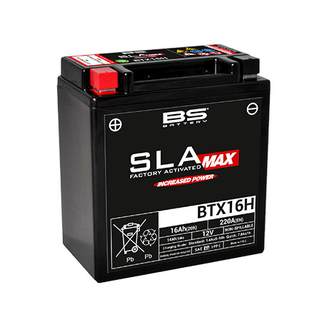 Batterie BS BATTERY BTX16H SLA Max sans entretien activée usine