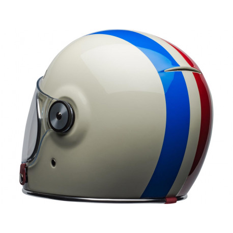 Casque BELL Bullitt DLX Command Gloss Vintage White/Red/Blue taille XL