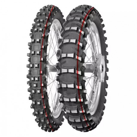 Pneu MITAS TERRA FORCE-MX SAND 80/100-21 M/C 51M TT red