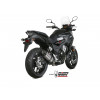 Silencieux MIVV Suono inox/casquette carbone Honda CB500X