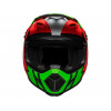 Casque BELL MX-9 Mips Strike Matte Infrared/Green/Black taille XS