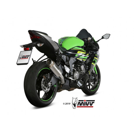 Silencieux MIVV GP Pro titane/casquette inox Kawasaki ZX6R 636