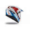 Casque UFO Aries blanc/rouge/bleu taille XS