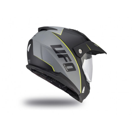 Casque UFO Aries Matt Black/Grey taille S