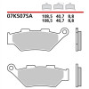 Plaquettes de frein BREMBO métal fritté - 07KS07SA