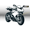 D?coration Laser Moto  DUCATI  1199 PANIGALE