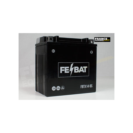 Batterie FE-BAT FBTX14-BS  (CBTX14-BS / YTX14-BS / YTX14BS / BTX14)