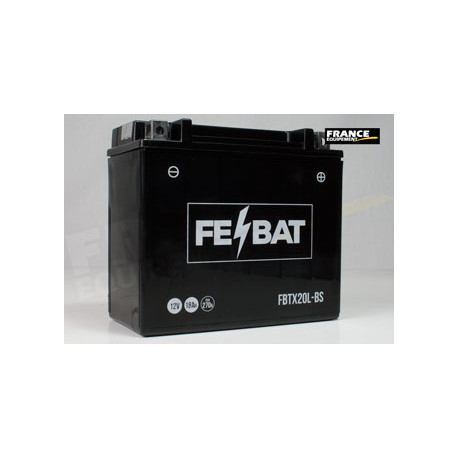 Batterie FE-BAT FBTX20L-BS (CBTX20L-BS /YTX20L-BS / YTX20LBS / BTX20L)