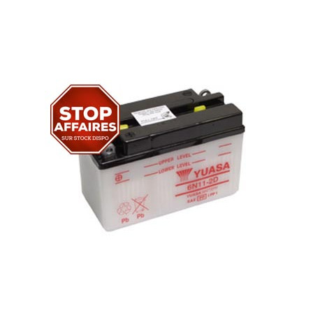 Batterie YUASA 6N11-2D   S.T.A