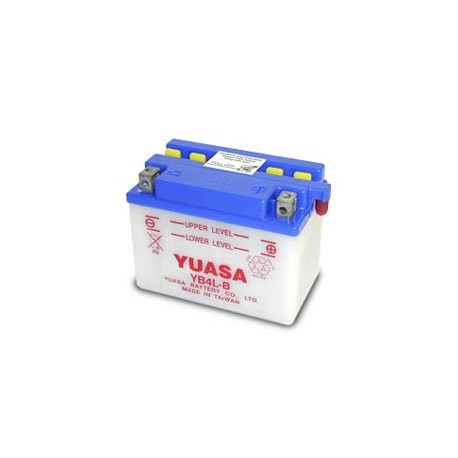 Batterie YUASA YB4L-B avec acide