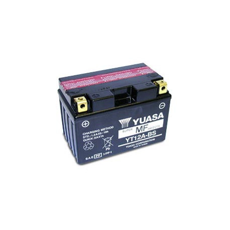 Batterie YUASA YT12A-BS  (CT12A-BS / CT12ABS / BT12A / FT12A)