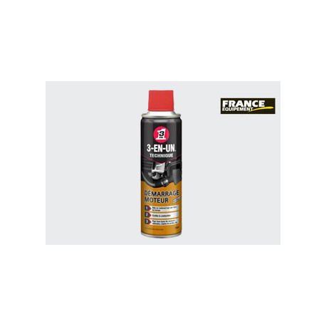 1 Spray 3-EN-UN DEMARRAGE MOTEUR  250 ml