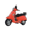 3D  PIAGGIO VESPA GTS.250  ROUGE